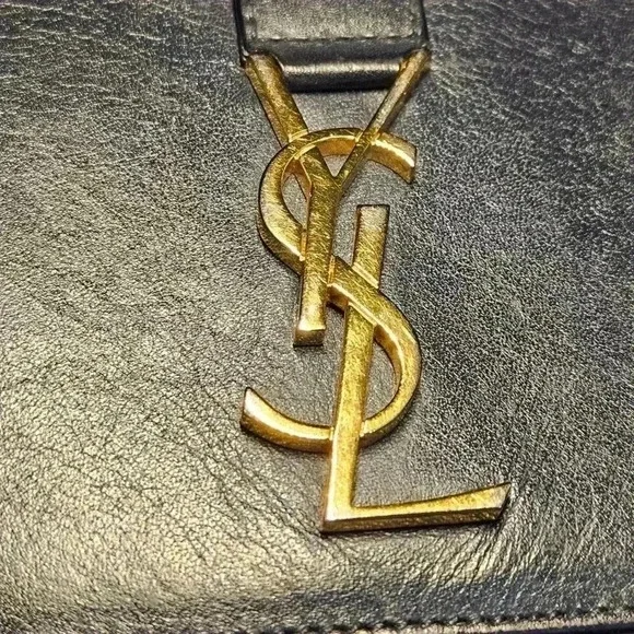 YSL Cobalt Bleu Cassandra  Long Wallet - Picture 8 of 16